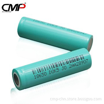 Factory price hotselling 2200mAh lithium ion battery 18650 battery
